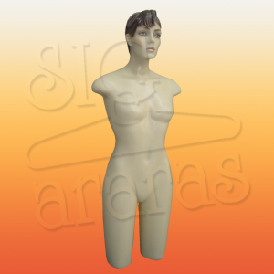 4025 meio corpo feminino com cabeça af13