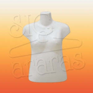 4327 busto feminino plus size branco