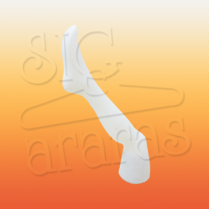4343 Perna Lastro Branco Plastidler