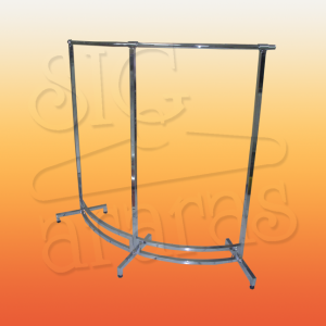 6031 arara desfile curva fixa cromada L 135xA135