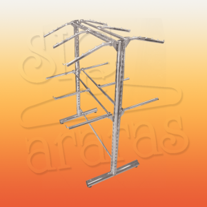 6056 arara tubo V50 com 12 RT cromado L 120xA150