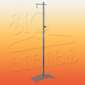 6546 pedestal reguláve ponte 3 cromado