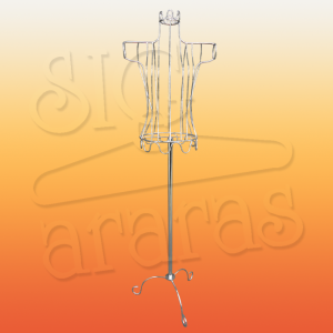 6547 magnólia busto aramado cromado