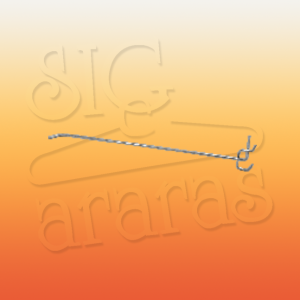 6615 gancho para tela 10 15 20 25 e 30cm