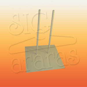 6620 base 2 pinos simples para manequim