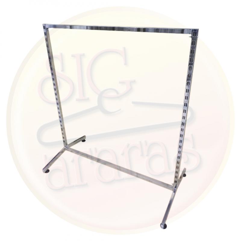CAVALETE DE CENTRO MULTI USO L120 X A137 CROMADA